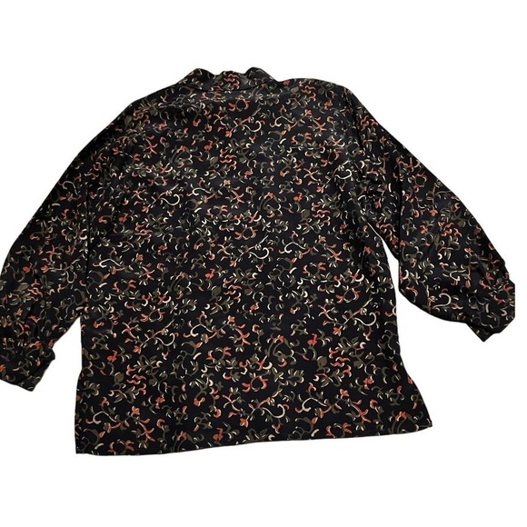 CQY Floral Top Blouse long Sleeve - Picture 2 of 8